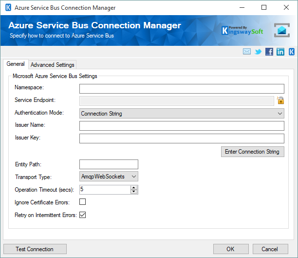 Add SSIS Azure Connection Manager
